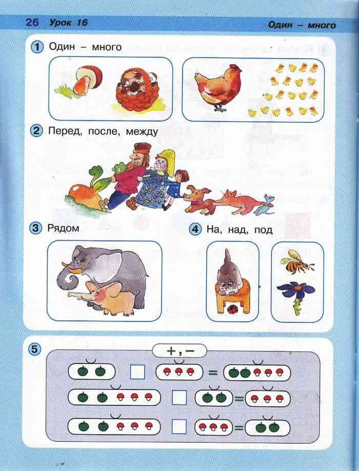 Математика петерсон 1 класс картинки