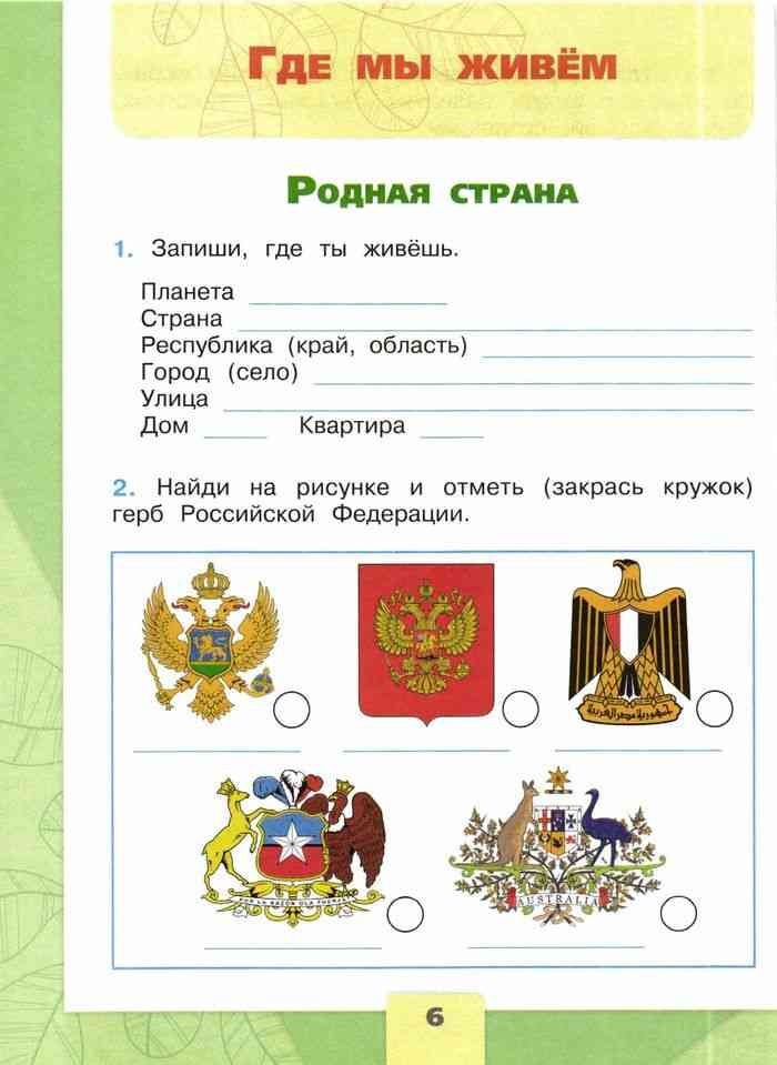 Тесты по теме символы россии