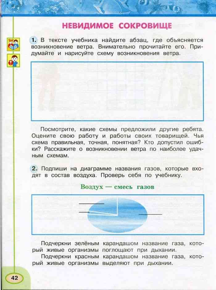 Окружающий мир рабочая тетрадь 3 класса