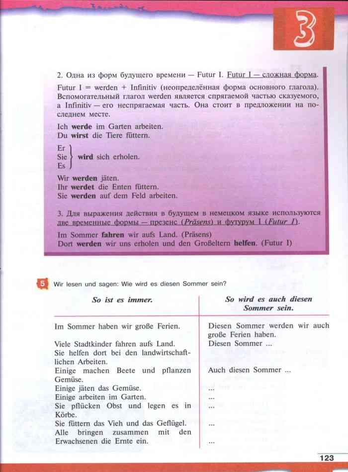 Немецкий язык 7 класс учебник Бим Садомова. Немецкий язык учебник 7 класс бим садомова